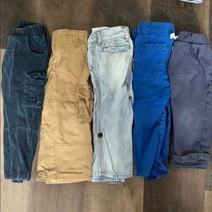 Boy Kid Pants Bundle | Five (5) Pairs | 2T